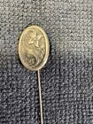 Vtg Sterling Silver - Victorian Flower Swirl Hat Stick Pin - 4 5g