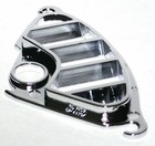 A c Heater Vent Drivers Side Upper Triangle Shape Chrome For Peterbilt 2006 