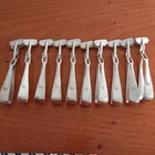 Antique And Rare 10  Wmf Silver Plated I o Asparagus Tongs