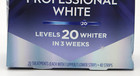Crest 3d Whitestrips Professional White  level 20  40 Strips - Exp 11 2026