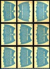 1966 Topps Usa Batman Blue Bat Cowl Back Rare Version Complete  44 Card Set Ex 