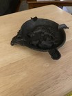 Antique cast Iron las Vegas Poker Table ash Tray tomsawyer Huckleberry Finn 