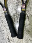 Pair Of Wilson Pro Staff Classic 6 1  4 3 8   Racquets - 1 Case  New Grips   Fs 