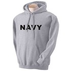 Us  navy  Hooded Sweatshirt In Gray - Adult Small To 5x