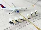 1 400 Model Airport Accessories - 6 Piece  new  Standard Catering Truck Set