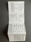 1974 Sealink British Rail Pocket Timetable Hull New Holland Railway Memorabilia