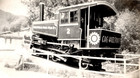 Colorado Springs Colorado Steam Locomotive Railway Train Engine Vintage Photo