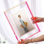Waterproof Clear Acrylic Picture Photo Frame Business Card Holder Display Frame
