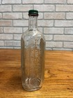 Antique Dr  Peter s Kuriko Glass Medicine Bottle Chicago W  Label - Embossed