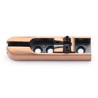 5 String Bass Bridge Individual Bridge Tailpiece Single String Saddle Red Copper