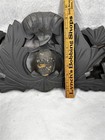 Antique Pediment Architectural Carved Wood 38 X 9 Window Door Topper Trim 1880