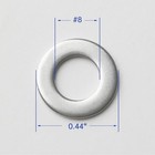  8  100 Pack  Stainless Steel Flat Washers  7 16  Od  Metal Washers For Screws A