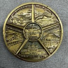 Vintage Walt Disney World Collectible Brass Bronze Coin Token Medal Disneyland