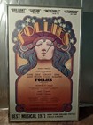 Follies Musical Original Broadway Windowcard With Frame 22  X 14 