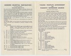 1947 Hayden Planetarium New York City Fall Course Brochure