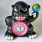 Toho Godzilla Alarm Clock 1997 Japan Rare Vintage Collectible Seiko Kaiju Dino