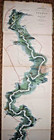 Genuine Antique - Tombleson s Panoramic Map Of The Thames And Medway Circa 1860 