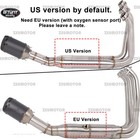 Exhaust System Header Pipe For Cfmoto 675 Sr 675ss 675sr-r Carbon Fiber Muffler 