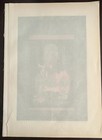 Antique Japanese Buddhist Deity Print With Guardians  19th Century