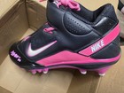 Antonio Brown Signed Pink Nike Breast Cancer Awareness Game Cleat Cas Coa
