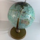 Replogle 12  Diameter Globe World Classic Series Raised Texture Metal Stand
