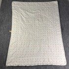 Vintage 1984 Dundee Disney Baby Crib Blanket Mickey Minnie Pluto Quilt Usa 41x31