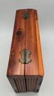 Vintage Handmade Wooden Holy Bible Storage Box  Holds 6   x4   x1 5    Book