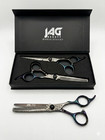 Jag Damascus Professional Hair Thinning   Cutting Japanese Shears Set   7 0 