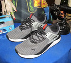 Puma Men s Size 10 Sneakers Athletic Shoes Gray   Black Low Cut