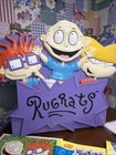 Rugrats Vintage Activity Carrying Case Purple 1997 Nickelodeon With Extras