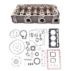 Complete Cylinder Head W vavels  Gasket D1305 For Kubota B26 Zd28 Fz2400 Rtv1100