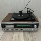 Vintage Precor Stereo Receiver   Turntable   8 Track Tape Model 1040 Tested