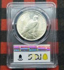 1922 Pcgs Ms 61 Peace Silver Dollar  United States Of America Silver  1 Coin