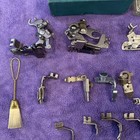 Vintage Greist   Singer Sewing Machine Rotary Attachments Mixed Lot In Box