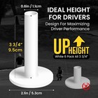 Ultra Long Rubber Golf Tees 3 75    Adjustable Length   Durable Stable 4 Pack