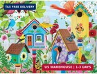 Bits And Pieces - Large 500 Piece Jigsaw Puzzle For Adults -  birdhouse Garden  