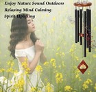 Sympathy Gift Memorial Wind Chimes - For Loss Of Loved One For Outside Home   