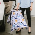 Infant Car Seat Cover With Peekaboo Opening  Baby Boy Canopy  Soft   Stylish
