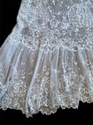 Antique Lace - Circa 1880-1900 superb Tambour Lace Skirt