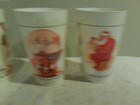 Roy Rogers Restaurant Norman Rockwell Christmas Cup Collection Lot 4 1982 Coke