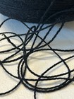 Cone Spool  3 Peru Pure Sheep Wool Craft Weaving Yarn 2lb 2oz 970gr 0680 Black B