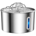 Cat Water Fountain Stainless Steel - 74oz 2 2l Pet Gift Dog Water Dispenser