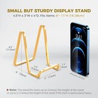 Plate Holder Easel Display Stand - 4 5 Inch Metal Plate Stands For Display -