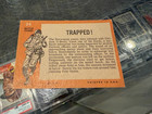 1965 Topps Battle Cards  24 Trapped Non Sports Card Nm