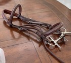Cwd Bridle With Fancy Stitching  w removable French Noseband 