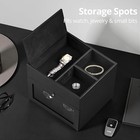 Lls Automatic Double Watch Winder With Storage Box  Japanese Quiet Motor  Adj   