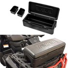 Universal Atv Utv Quad Front   Rear Basket Rack Cargo Storage Box 14gal 52l 
