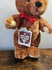 Vintage 1981 Dakin Brown Teddy Bear    theodore   Plush Jointed Pose-able Bear  