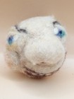 Vintage Hand Needle Felted Freaky Man Head Oddity
