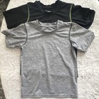Black Bear Boys Performance Activewear T-shirt Lot Of 4 Crew Neck Size M